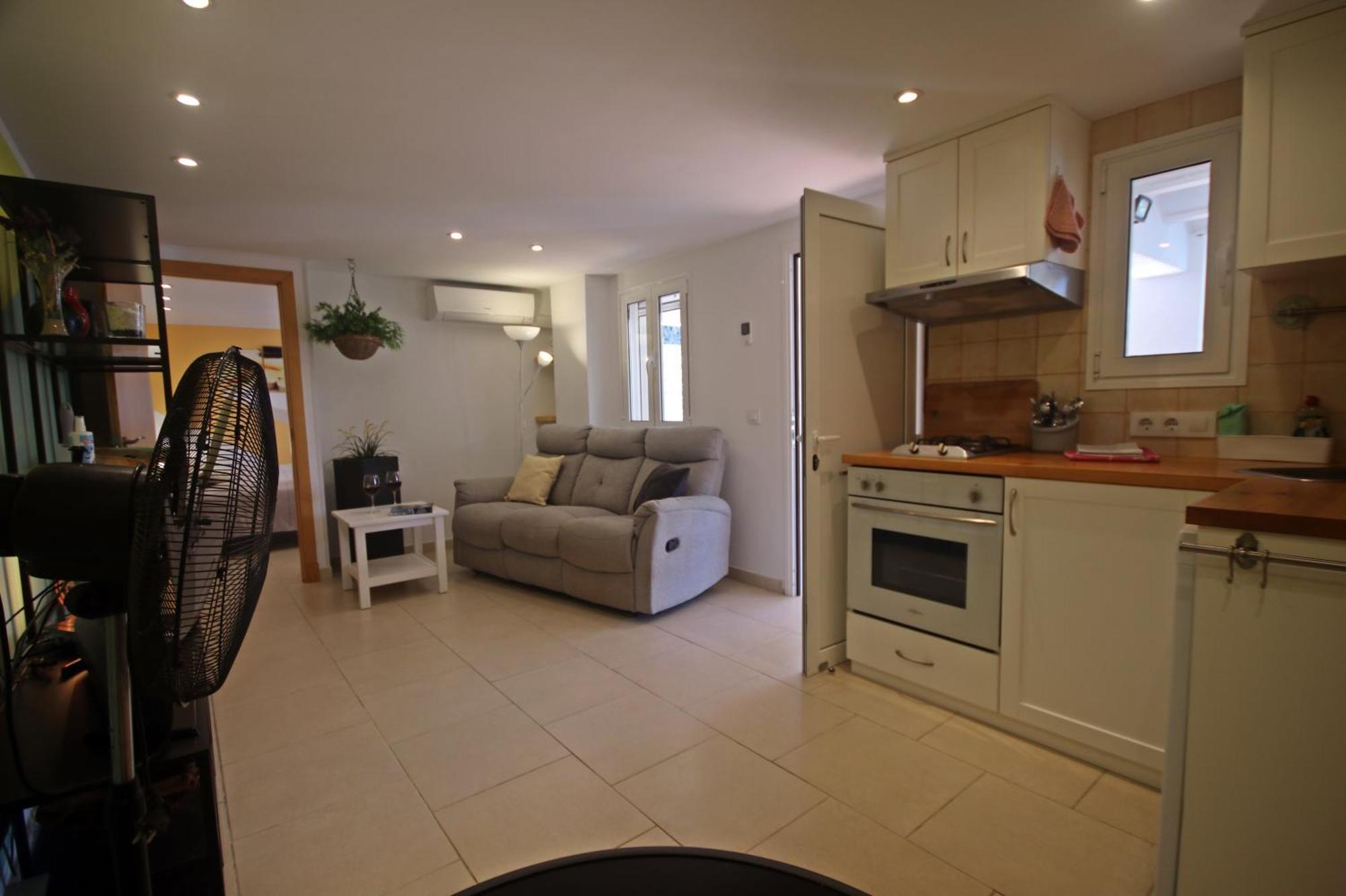 Wunderschoenes Kleines Apartment Fuer 2 Personen Mit Idylischen Blick Ins Gruene Cala Galdana  Bagian luar foto